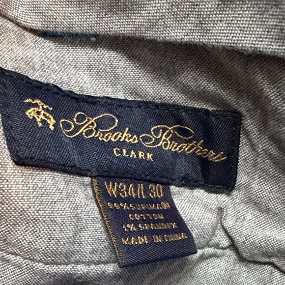 Brooks Brothers Bright Blue Chinos - Picture 2 of 3
